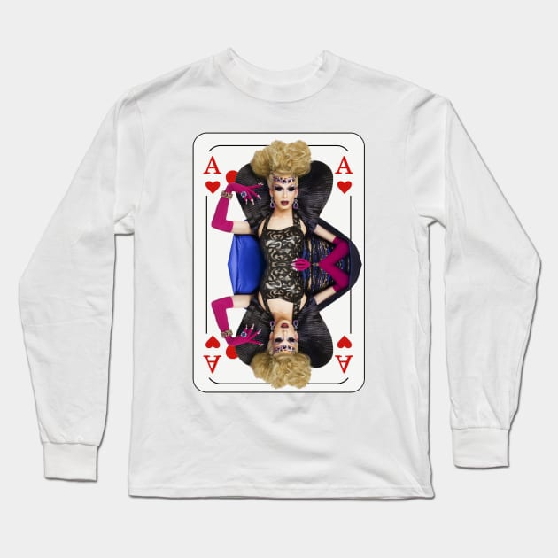 Alaska Queen of Hearts Long Sleeve T-Shirt by fsketchr